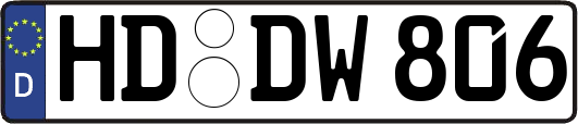 HD-DW806