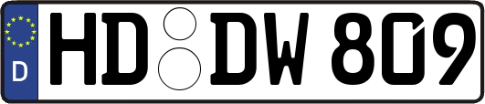 HD-DW809