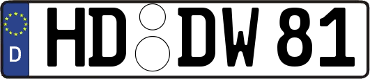 HD-DW81
