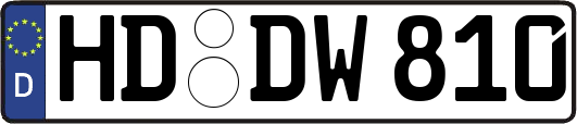 HD-DW810