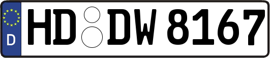 HD-DW8167