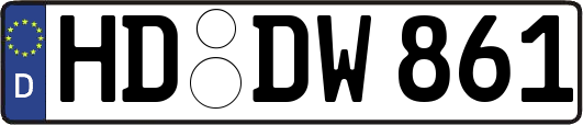HD-DW861
