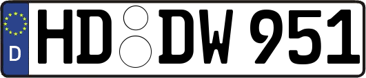 HD-DW951