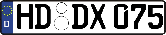 HD-DX075