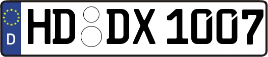 HD-DX1007