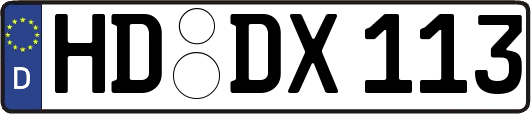 HD-DX113