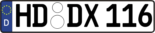 HD-DX116