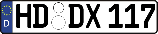 HD-DX117