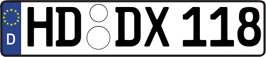 HD-DX118