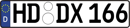 HD-DX166