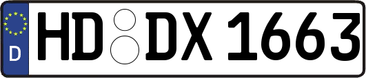 HD-DX1663