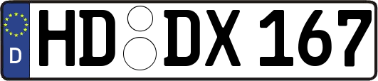 HD-DX167