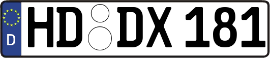 HD-DX181