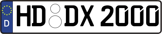 HD-DX2000