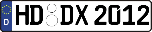 HD-DX2012