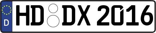 HD-DX2016