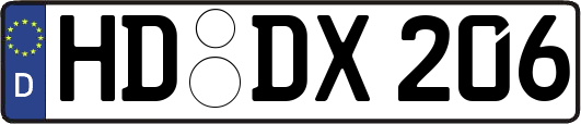 HD-DX206
