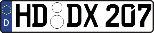 HD-DX207