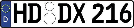 HD-DX216