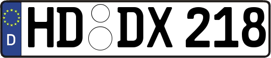 HD-DX218