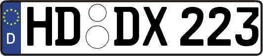 HD-DX223