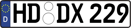 HD-DX229
