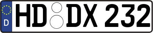 HD-DX232