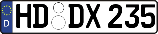HD-DX235