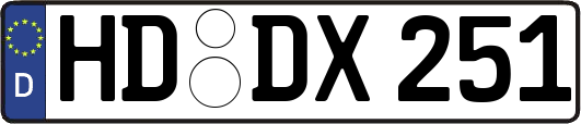 HD-DX251