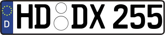 HD-DX255