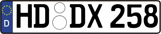 HD-DX258