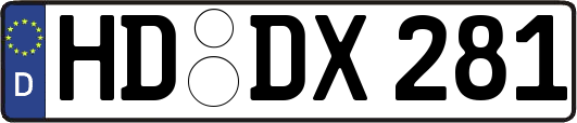 HD-DX281