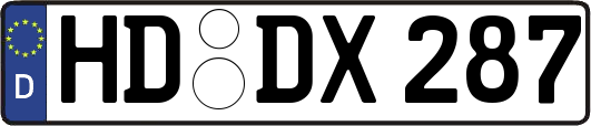 HD-DX287