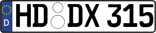 HD-DX315