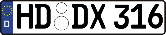 HD-DX316