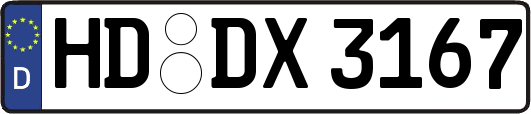 HD-DX3167