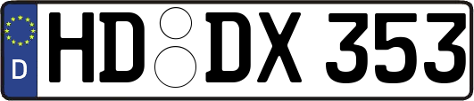 HD-DX353