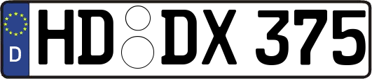 HD-DX375
