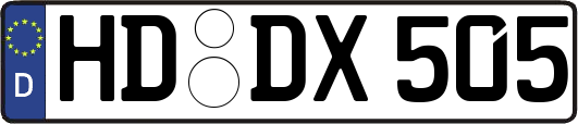 HD-DX505