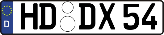 HD-DX54