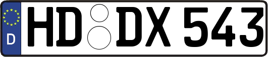 HD-DX543