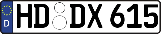 HD-DX615