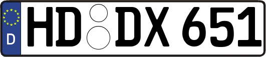 HD-DX651
