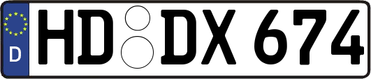 HD-DX674