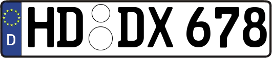 HD-DX678