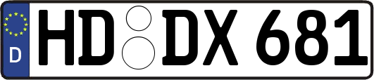 HD-DX681