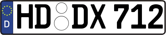 HD-DX712