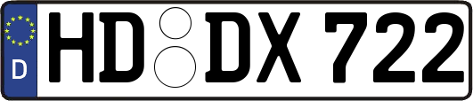 HD-DX722
