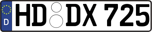 HD-DX725