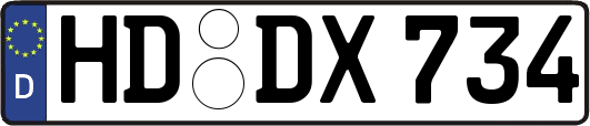HD-DX734